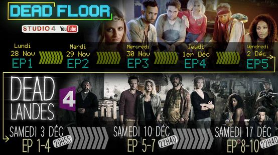 Dead Landes et Dead Floor - le calendrier