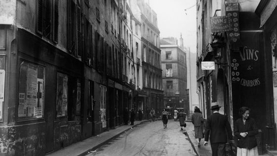 Rue des Rosiers au début du XXe siècle ©Getty - Keystone France