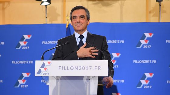 François Fillon désigné candidat de la droite et du centre dimanche 27 novembre 2016. ©AFP - Chris Nail / ANADOLU AGENCY