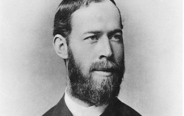 L'ingénieur et physicien Heinrich Rudolf Hertz a découvert les ondes hertziennes au XIXe siècle.