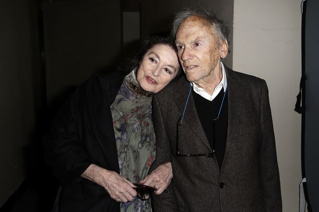 Anouk Aimée et Jean-Louis Trintignant lors de la projection de la version restaurée du film