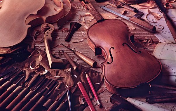 Fabrication d'un violon