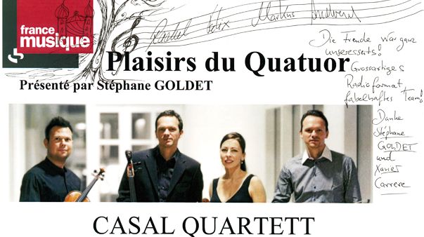 Livre d'or Casal Quartett