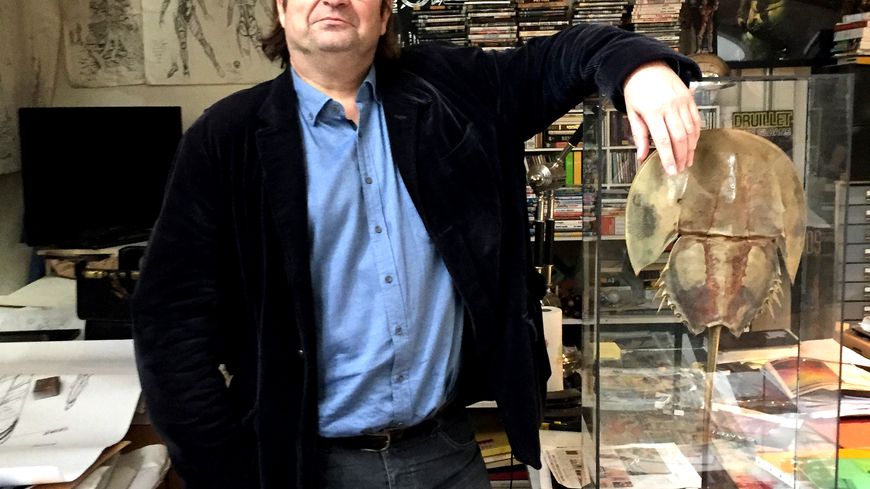 François Angelier dans l'antre de Philippe Druillet