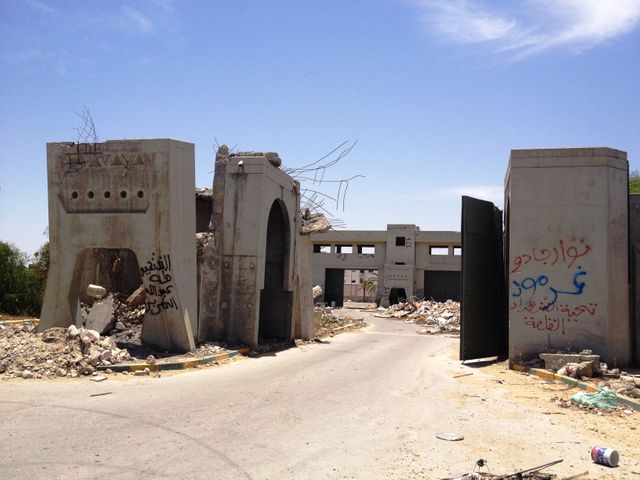 A Tripoli, le bunker du Guide