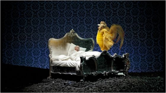 Laurent Pelly signe une nouvelle mise en scène du Coq d'Or... après Bruxelles, le spectacle sera présenté en mars 2017 à l'Opéra national de Lorraine... - Baus / La Monnaie