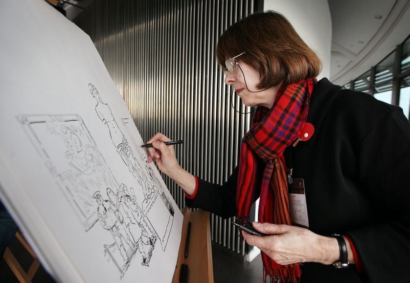 La dessinatrice Posy Simmonds, écartée de la liste du Grand Prix en 2016 et président du jury pour cette 44ème édition