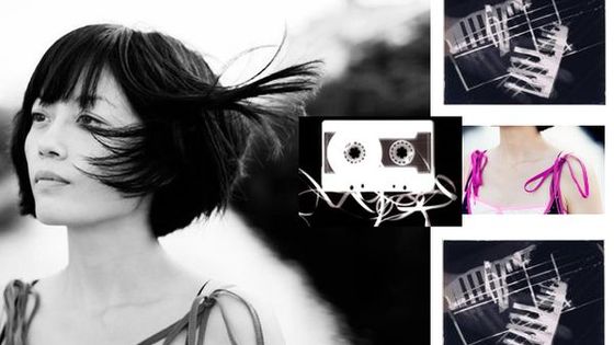Yoko Higashi par Martin Holtkamp, et photogrammes de claviers et cassette