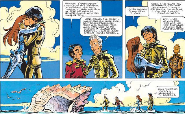 Valérian Extrait de planche