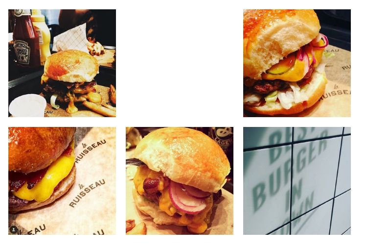 Le Ruisseau Burger Joint Rue Rambuteau Paris Le Ruisseau Burger Joint