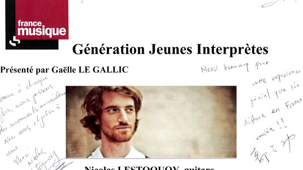 Livre d'Or Nicolas Lestoquoy