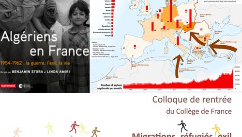 Épisode 7 : Benjamin Stora, Sur les histoires de trois immigrations en France au XXe siècle, François Héran, De la « crise des migrants » à la crise de l'Europe. Approches démographiques...