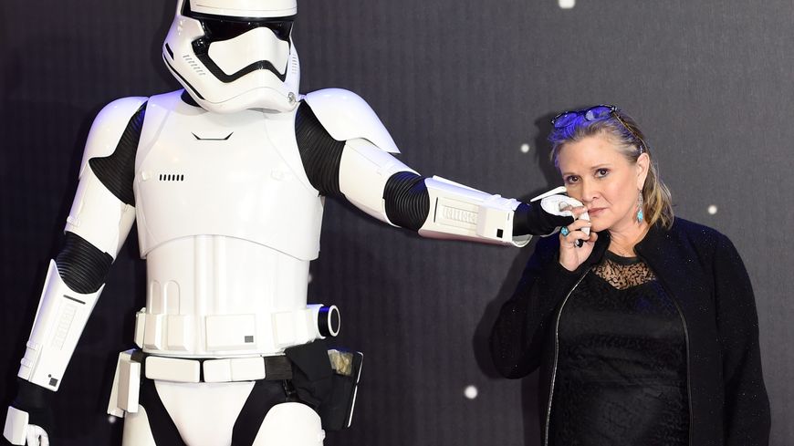 Carrie Fisher losr de l'avant-première de Star Wars - Episode VII