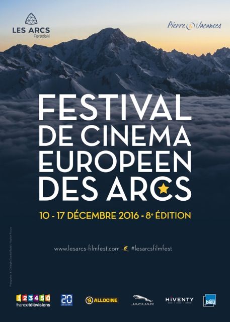 Affiche du festival de cinéma européen des Arcs