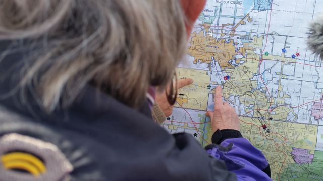 Ray Bersdorfer, géologue, a vu les murs de sa maison se fissurer