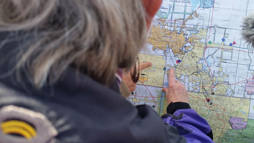 Ray Bersdorfer, géologue, a vu les murs de sa maison se fissurer