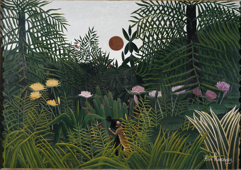 La Jungle équatoriale du Douanier Rousseau
