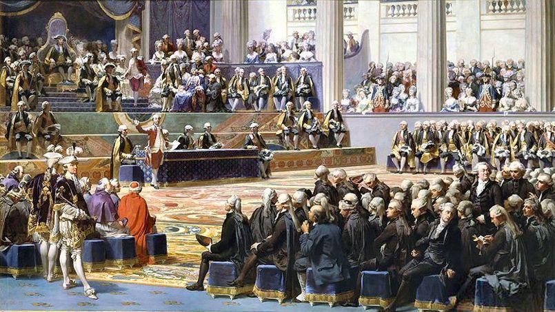 Ouverture des États généraux à Versailles, 5 mai 1789,