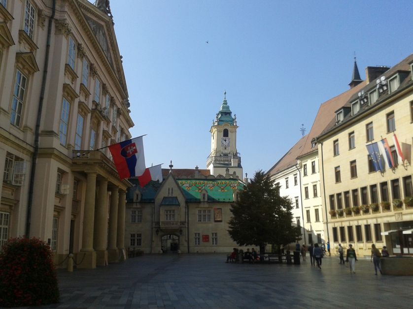 Vieille ville de Bratislava, capitale de la Slovaquie
