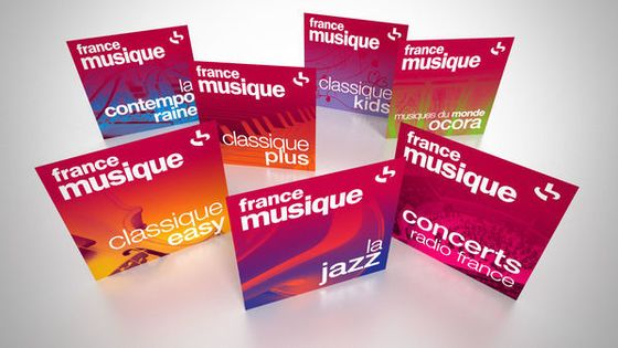 Logos webradios France Musique, © Radio France