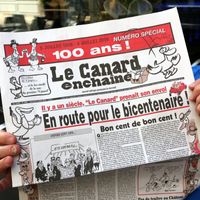 Le Canard Enchaîné a 100 ans ! (le 6 juillet 2016)