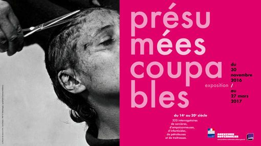 L'affiche de l'exposition : La Passion de Jeanne d'Arc, Carl Dreyer, 1927 © GettyImages / graphisme Costanza Matteucci