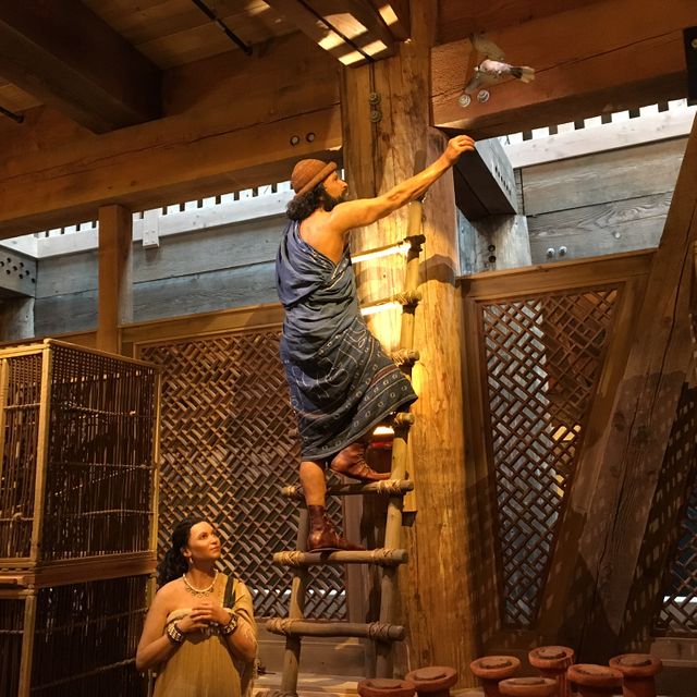 dans l'Arche de Noé, reproduction de plusieurs épisodes de la Genèse