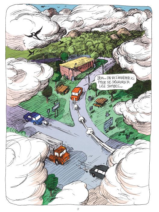 Planche de la BD "Dans la forêt sombre et mystérieuse" de Winshluss
