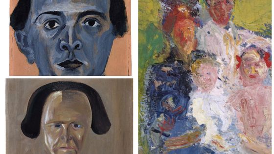 Arnorld Shönberg, Gustave Mahler à gauche / Famille Schönberg à droite - Arnold Schönberg / Richard Gerstl