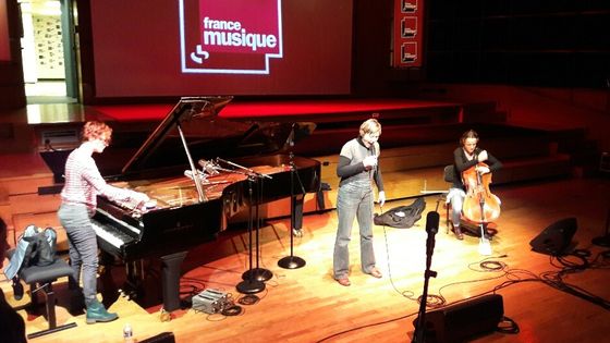 Le trio Harnik Giesriegl Lebrat en balance au studio 106 - Soizic Noël