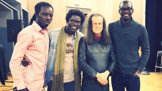 Naham Trio et Hélène Hazéra ©Radio France - Patrick Molinier