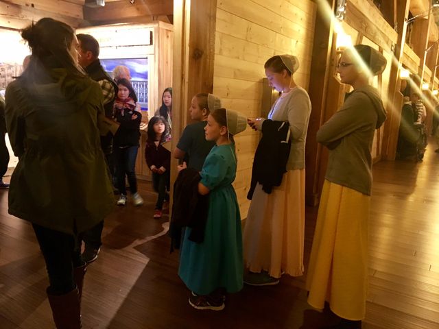 visite de l'Arche de Noé reconstituée