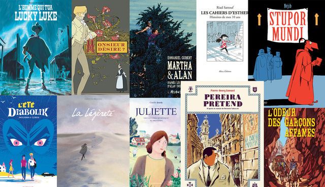 Sélection de BD de Noël 2016