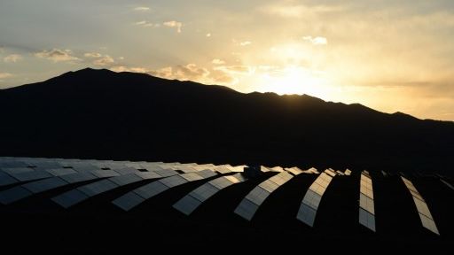 Une station d'énergie solaire en Russie ©AFP - Alexandr Kryazhev / Sputnik