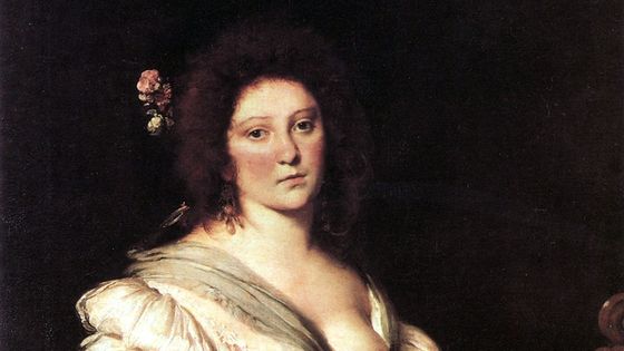 Portrait présumé de Barbara Strozzi par Bernardo Strozzi vers 1630