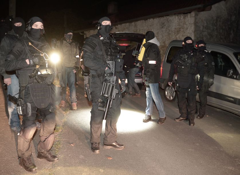 Opération de police menée contre l’ETA à Louhossoa près de Bayonne, 16 décembre 2016