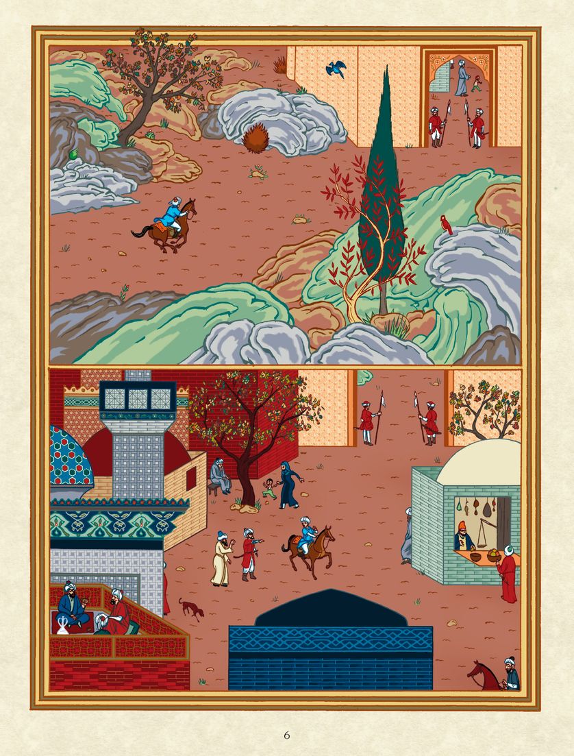 Planche du "Sourire des marionnettes" de Jean Dytar