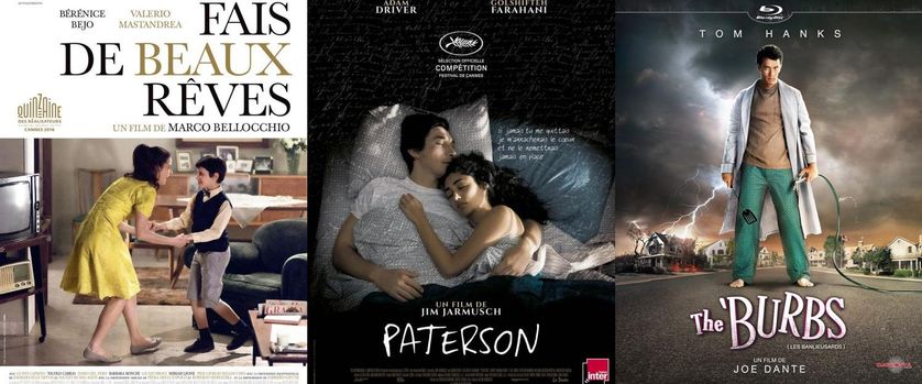 "Paterson", "Fais de beaux rêves" et "The 'Burbs"