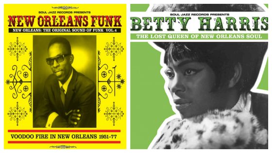 Anthologie New Orleans funk vol.4 et Anthologie Betty Harris -Soul Jazz Records-