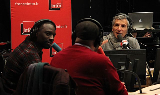 Omar Sy, Antoine Bertrand et Nagui