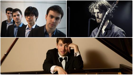 Le Quatuor Niobé, Nicolas Lestoquoy, Julian Trevelyan (DR)