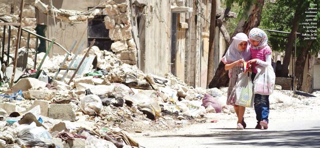 Alep (Syrie) en 2014