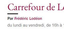 Carrefour de l'Odeon - France Musique