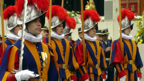La Garde suisse pontificale ©AFP - LEEMAGE