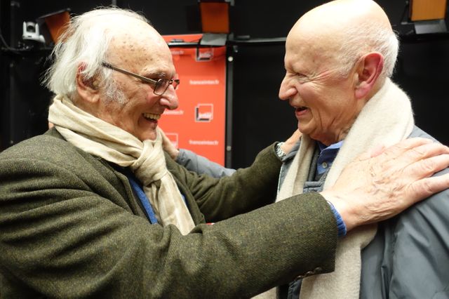 Carlos Saura et Gilles Jacob