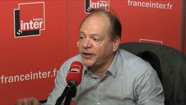 Patrick Boucheron pendant la matinale de France Inter