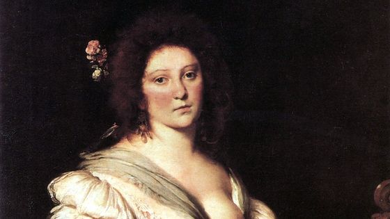 Portrait présumé de Barbara Strozzi par Bernardo Strozzi vers 1630