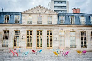 La façade du Pavillon Vendôme à Clichy la Garenne