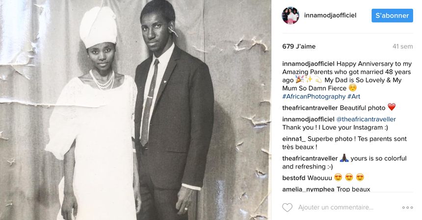 Les parents d'Inna Modja