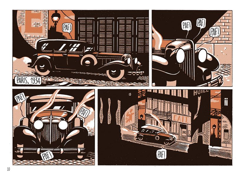 Page 10 de l'album "Apache" d'Alex W. Inker, aux éditions Sarbacane
